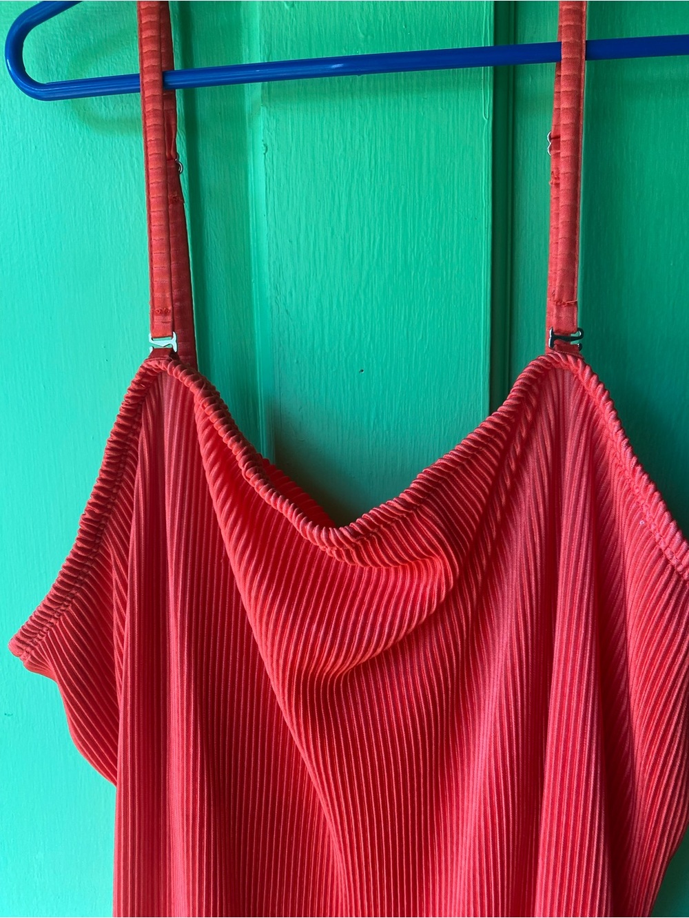 No Boundaries Red to Pink Ombre Maxi Slip Dress - Picture 2 of 10